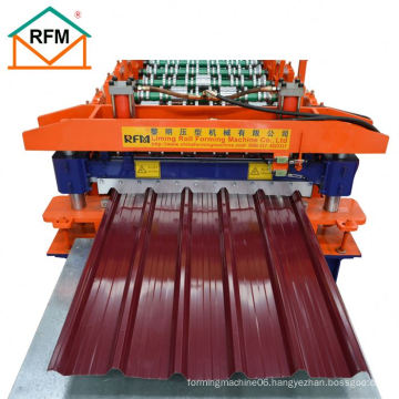 The marked roofing sheet making machine price is the selling price the 20 foot container saves freight